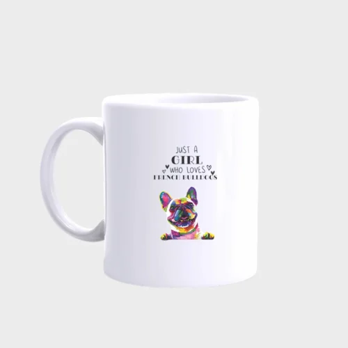 French Bulldog Mug #209 Girl love