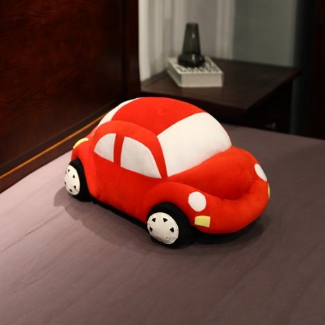 Plush Red Car Pillow #1 (P59)