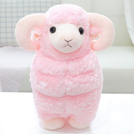 Plush Sheep Pillow #1 (P13)