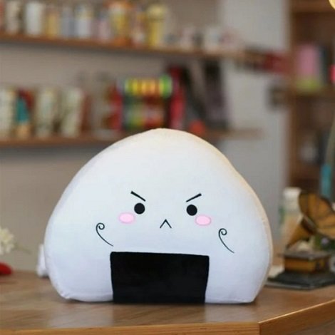 Plush Rice Ball Pillow #1 (P19)