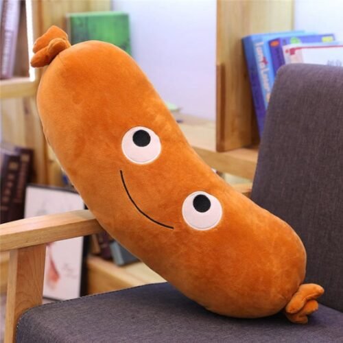 Plush Sausage Pillow #1 (P30)