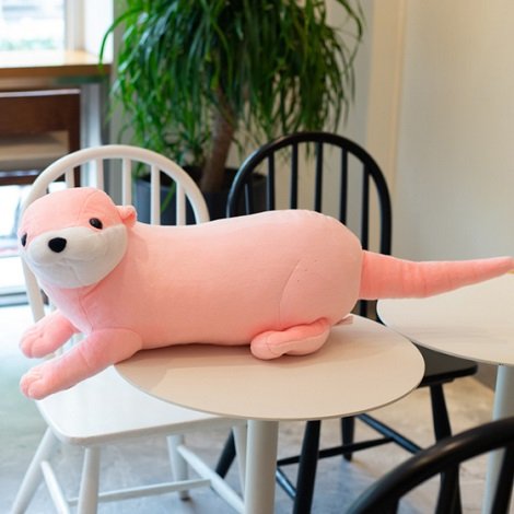 Plush Otter Pillow #1 (P26)