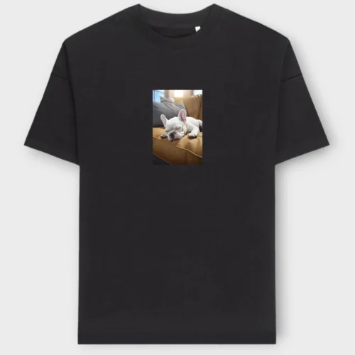 French Bulldog T-Shirt + GIFT #500- sleepy