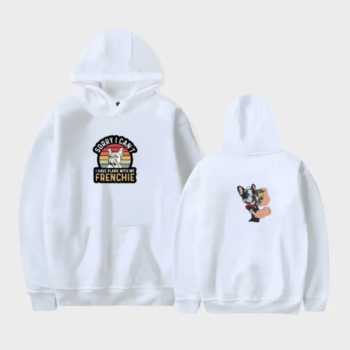 French Bulldog Hoodie #w106