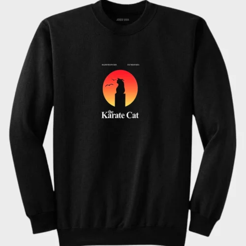 Karate Kid Cat Sweatshirt #1