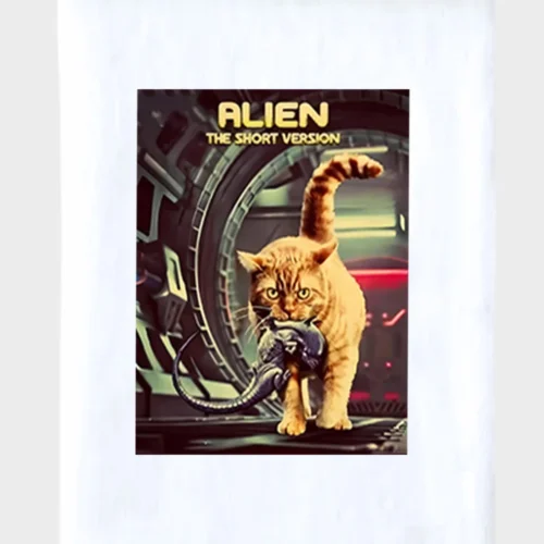 Alien Cat Blanket #1