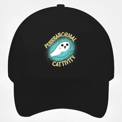 Paranormal Activity Cat Baseball Cap #1