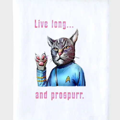 Star Trek Cat Blanket #1