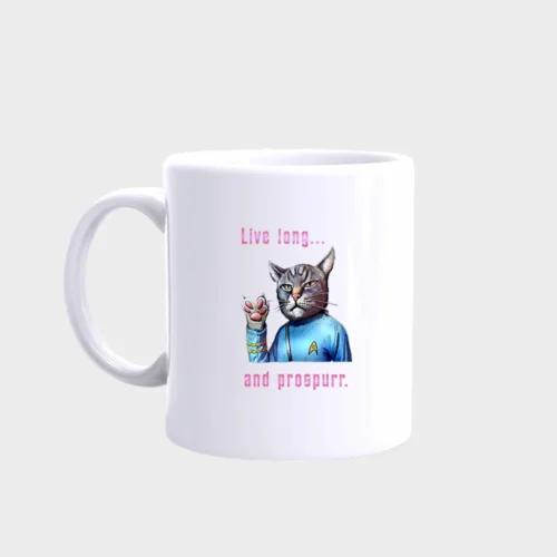 Star Trek Cat Mug #1