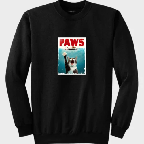 Jaws Cat Sweatshirt #1