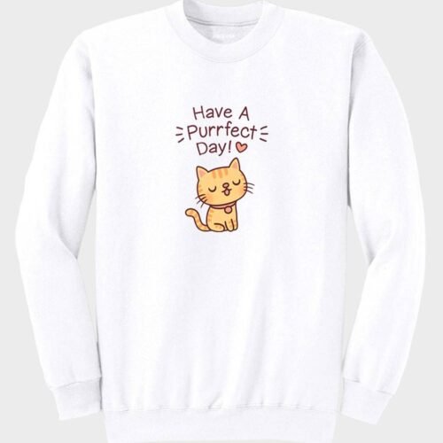 Cat Sweatshirt #w17