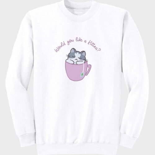 Cat Sweatshirt #w48