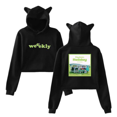 Weeekly Cropped Hoodie #2