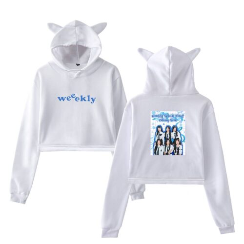 Weeekly Cropped Hoodie #4