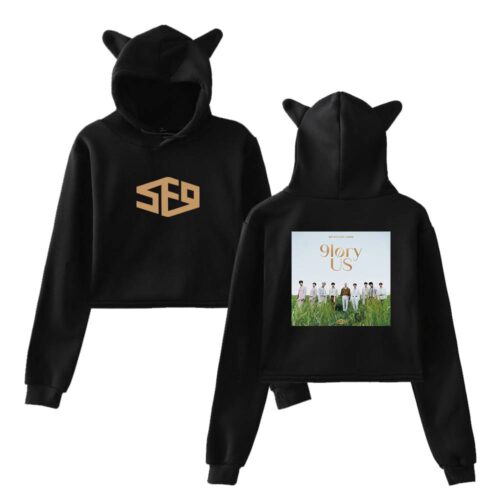 SF9 Cropped Hoodie #3