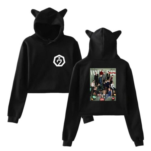 Got7 Cropped Hoodie #2