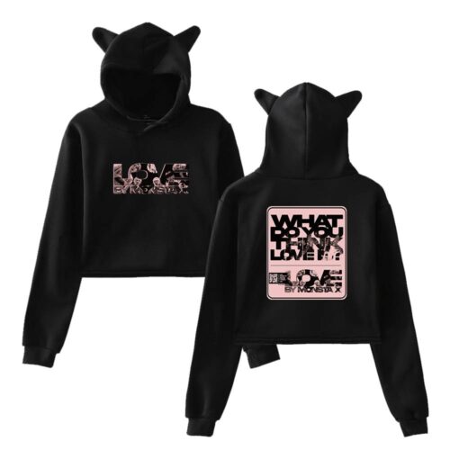 Monsta X Cropped Hoodie #7