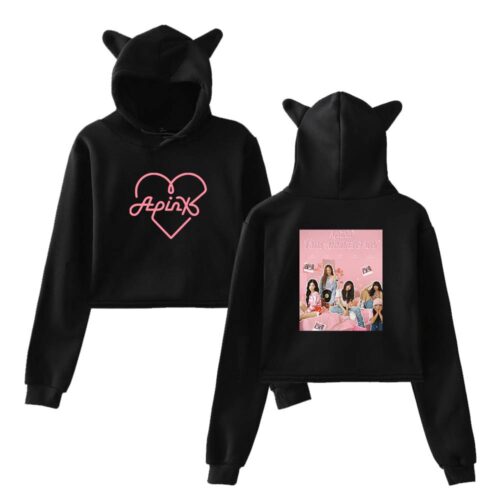 Apink Cropped Hoodie #3