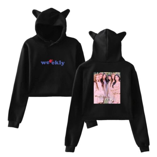 Weeekly Cropped Hoodie #3