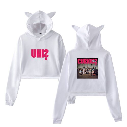 Unis Cropped Hoodie #4