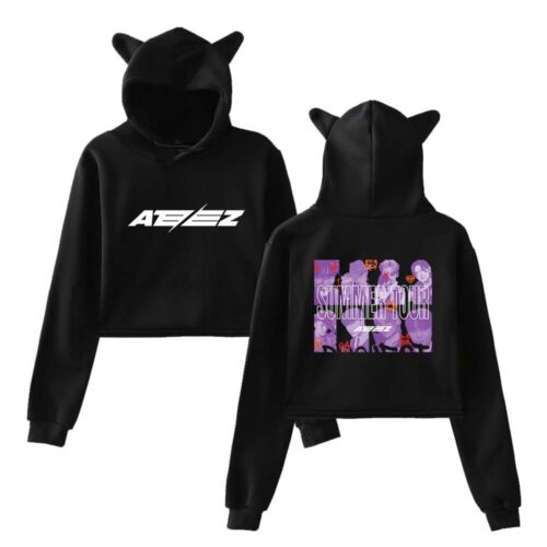 Ateez Cropped Hoodie #5