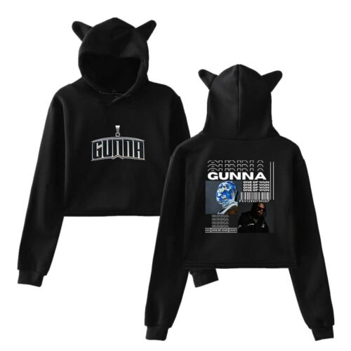 Gunna Cropped Hoodie #4