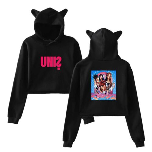 Unis Cropped Hoodie #3