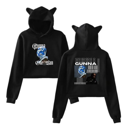 Gunna Cropped Hoodie #3