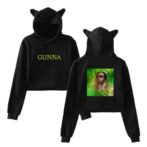 Gunna Cropped Hoodie #2