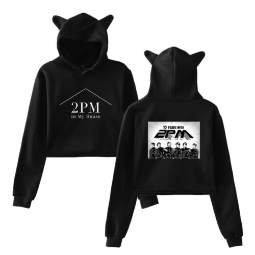 2PM Cropped Hoodie #2