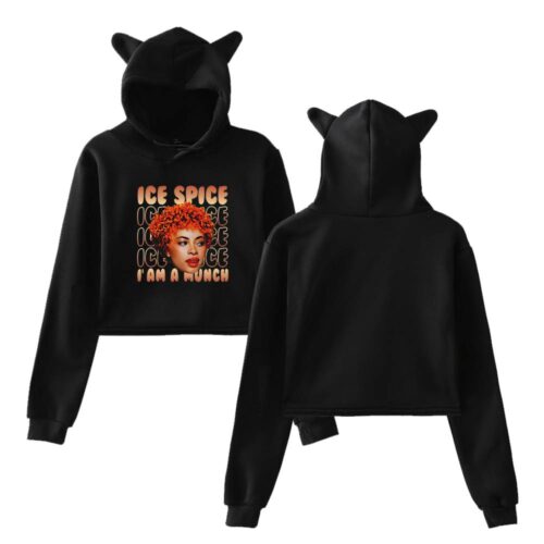 Ice Spice Cropped Hoodie #2