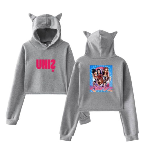 Unis Cropped Hoodie #3