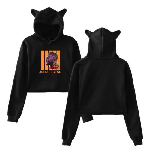 John Legend Cropped Hoodie #3 + Gift