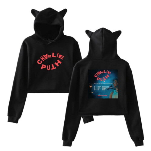 Charlie Puth Cropped Hoodie #2 + Gift