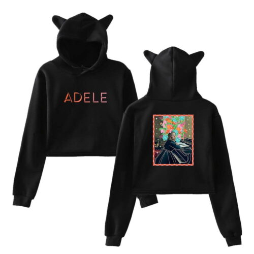 Adele Cropped Hoodie #3