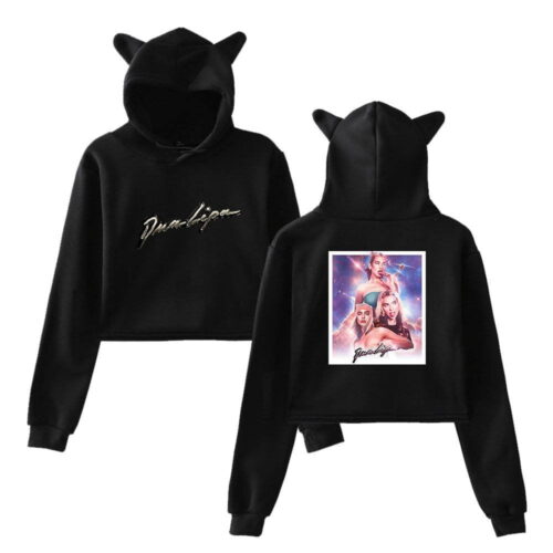 Dua Lipa Cropped Hoodie #3 + Gift