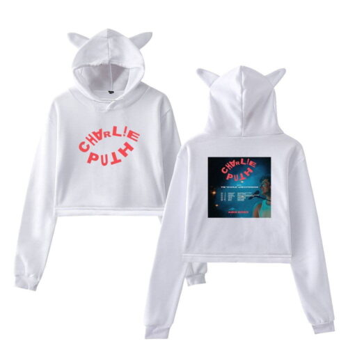 Charlie Puth Cropped Hoodie #2 + Gift