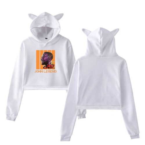 John Legend Cropped Hoodie #3 + Gift