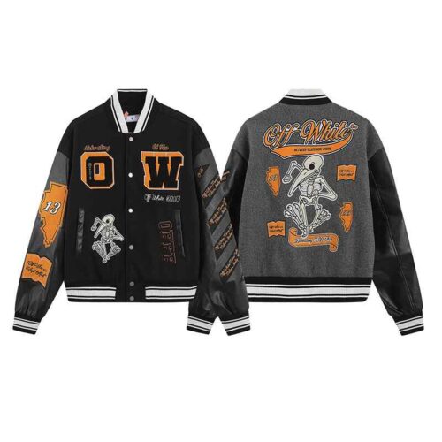 Off-White Baseball Jacket #3