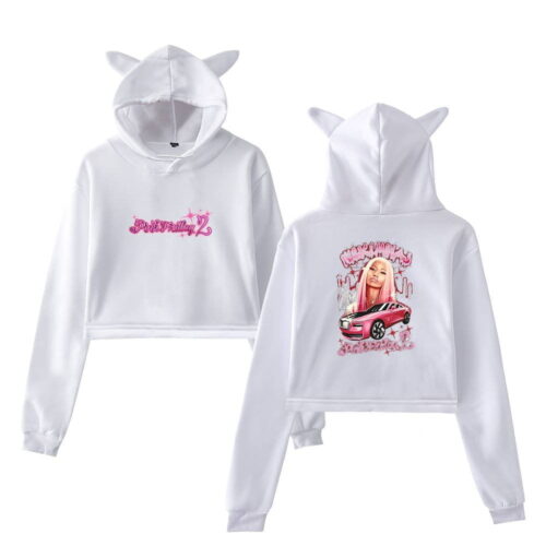 Nicki Minaj Cropped Hoodie #3 + Gift