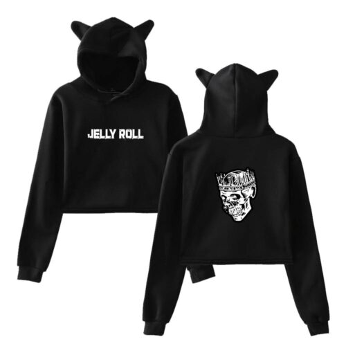 Jelly Roll Cropped Hoodie #1