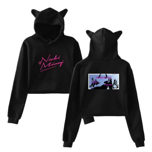 Nicki Minaj Cropped Hoodie #8