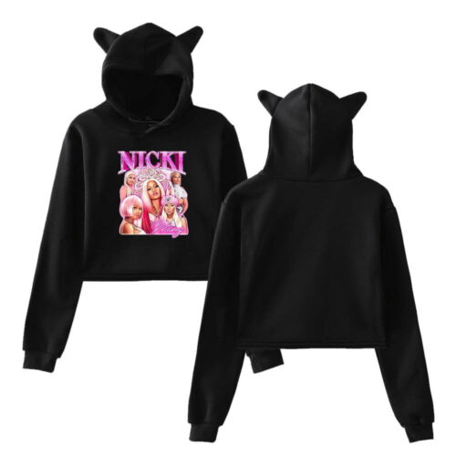 Nicki Minaj Cropped Hoodie #2