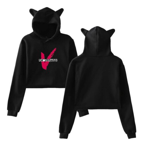 V BTS Cropped Hoodie #1