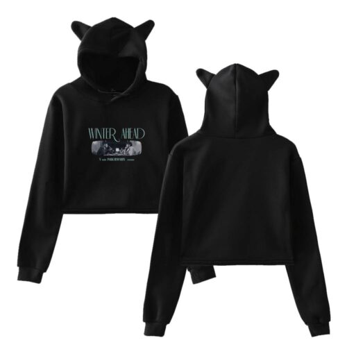 V BTS Cropped Hoodie #2