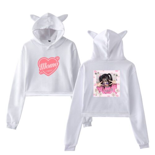 Momo Twice Cropped Hoodie #4