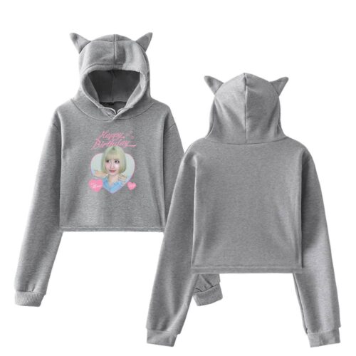 Momo Twice Cropped Hoodie #3