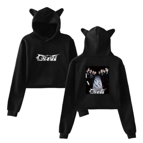 Stray Kids Giant Cropped Hoodie #3 + Gift