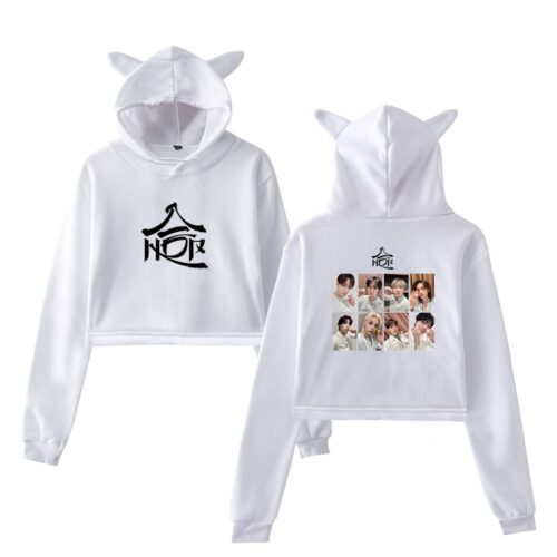 Stray Kids Giant Cropped Hoodie #4