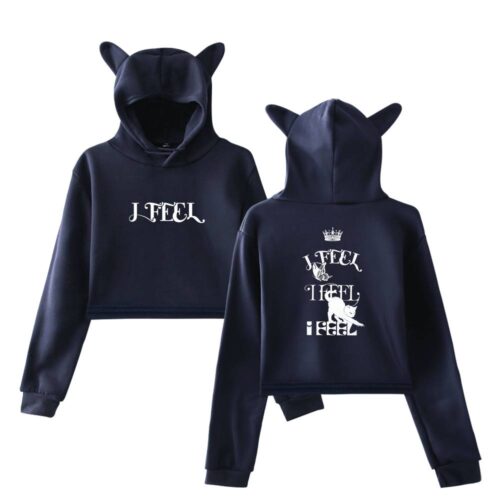 Gidle “I Feel” Cropped Hoodie #2